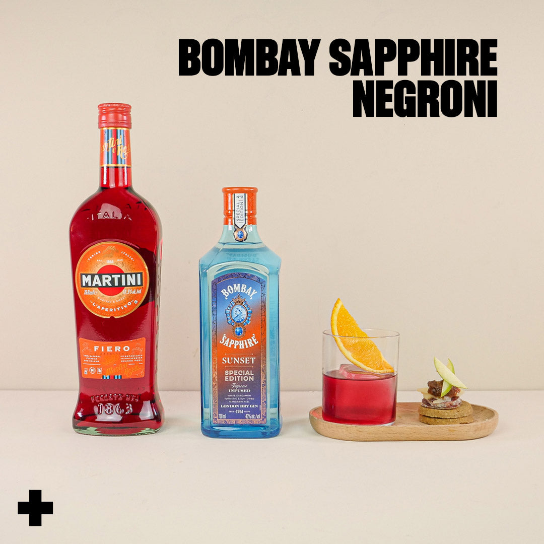 BOMBAY SAPPHIRE SUNSET | FREDS Drinks