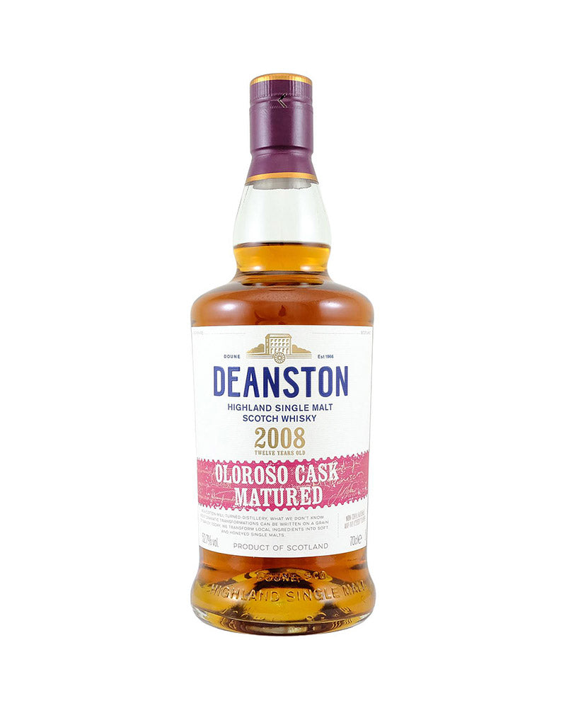 DEANSTON 12 YO 2008 OLOROSO CASK